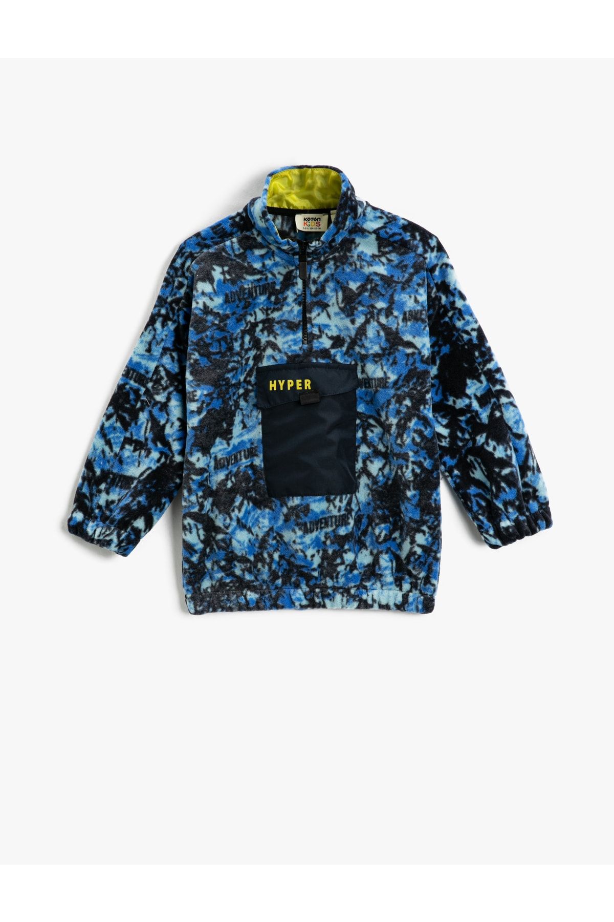 Koton Sweatshirt Blau Regular Fit