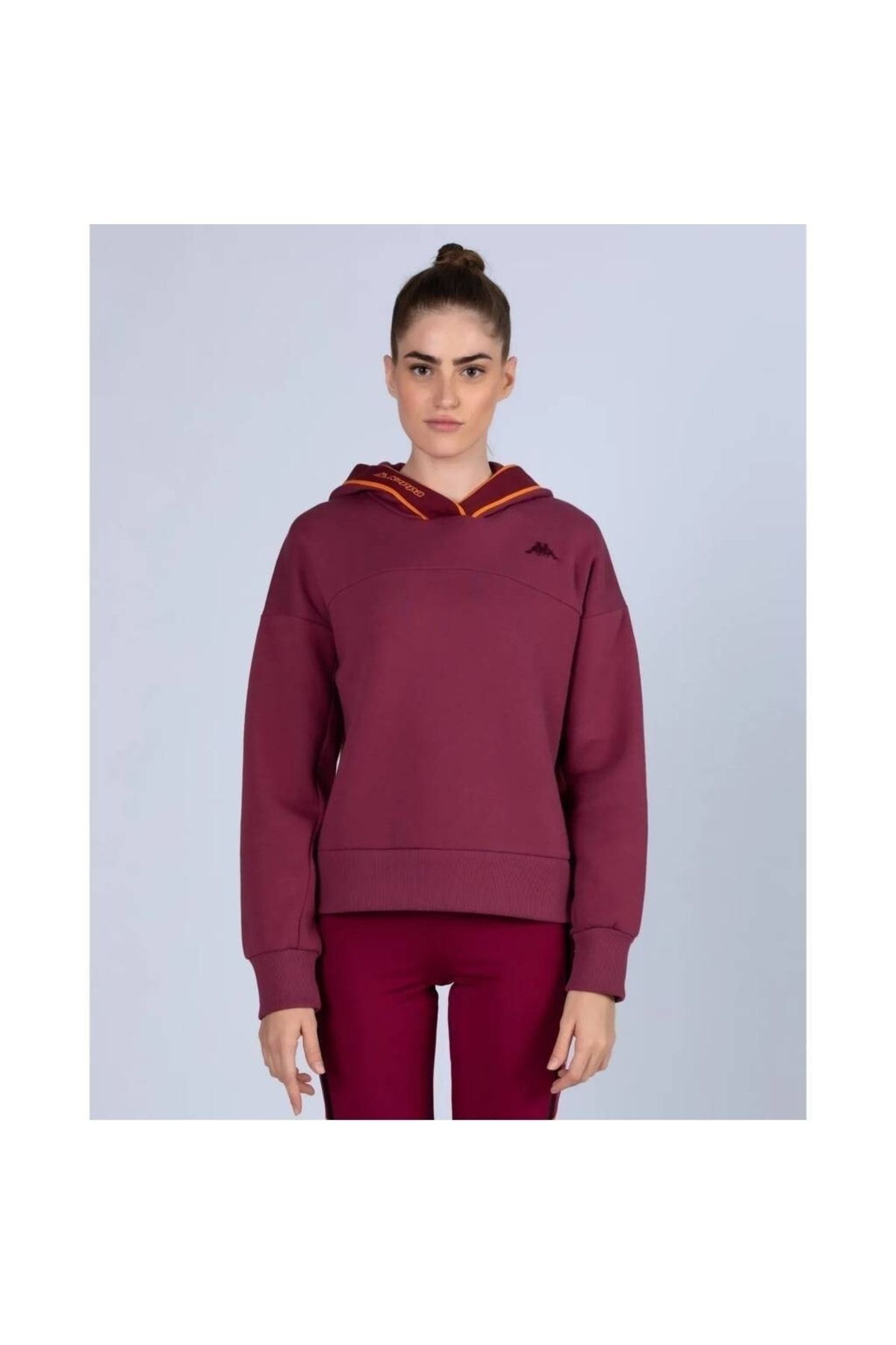 Kappa burgundy hoodie new arrivals