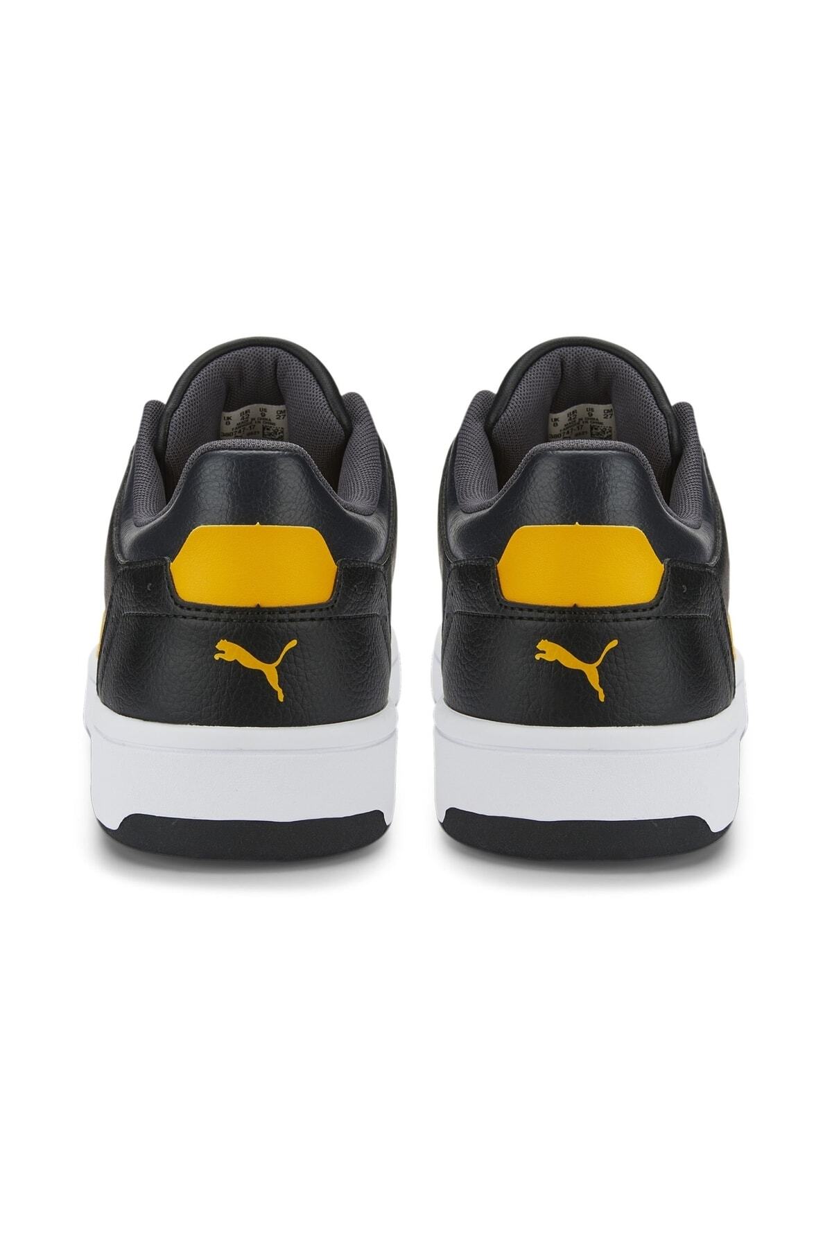 Rebound Joy Low Unisex Sports Shoes Black-yellow 38074717 Puma پوما اورجینال - تصویر 5