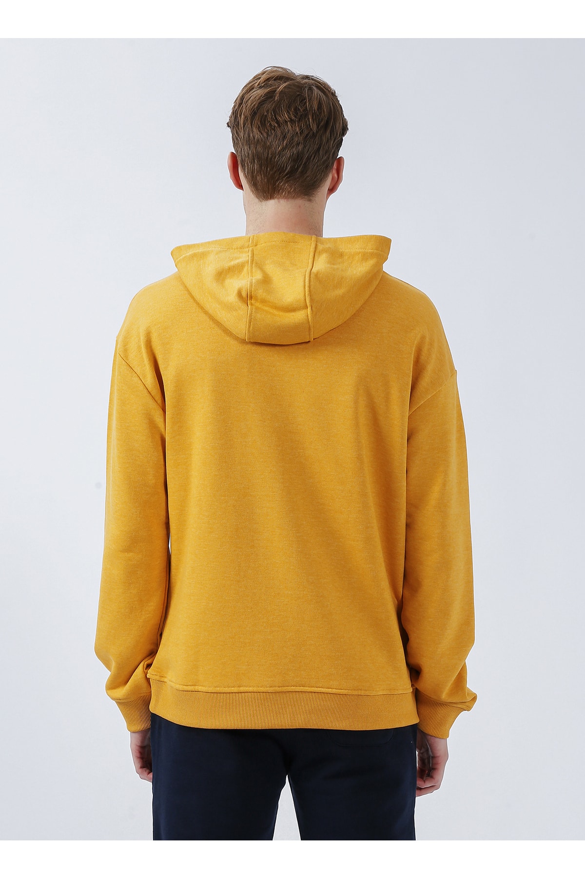 سویشرت مردانه زرد یو اس پولو | 5002939142 اورجینال - تصویر 4