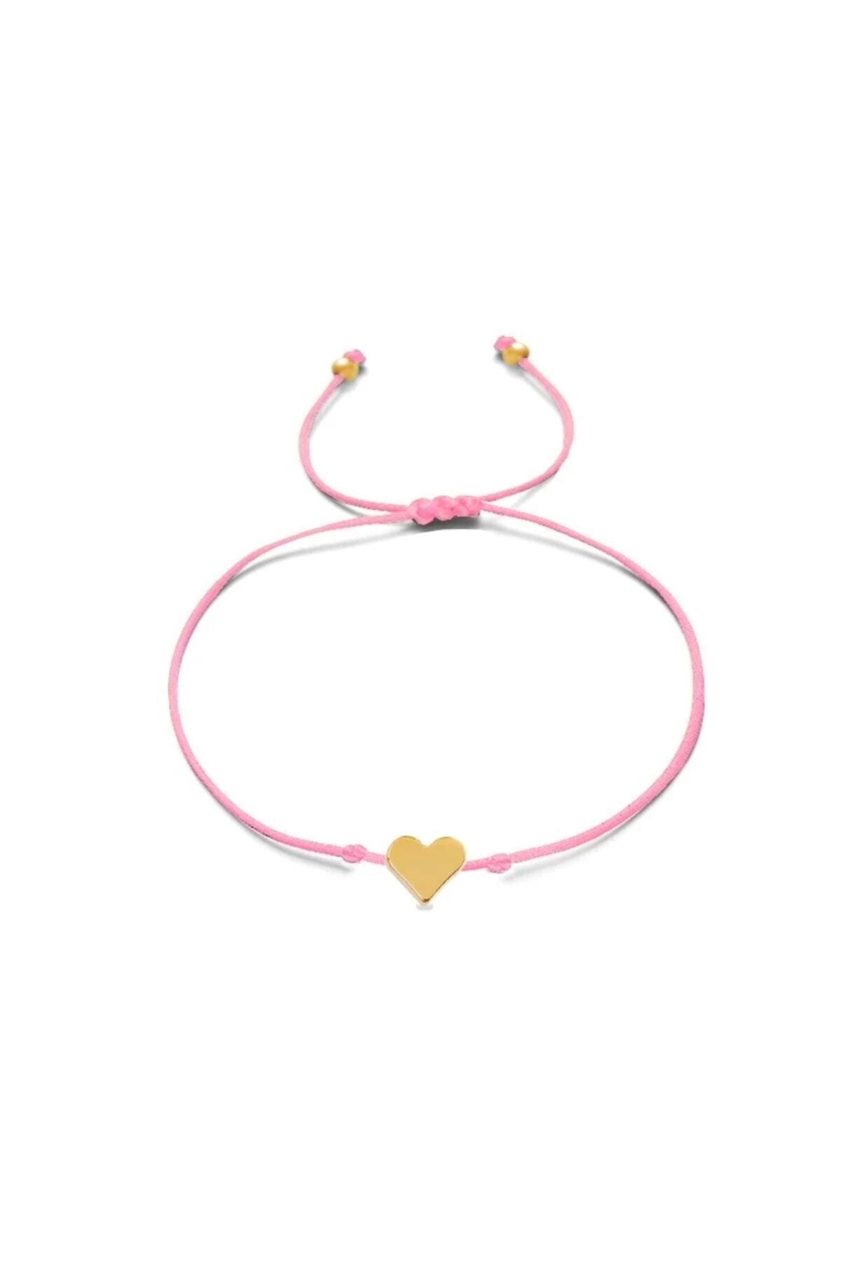 Pink hot sale heart bracelet