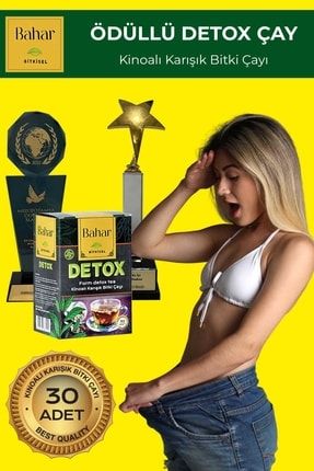 Detox Bitki Çayı & Kinoalı Form Çayı Zayıflama! - ( 2 Li Set ) 33