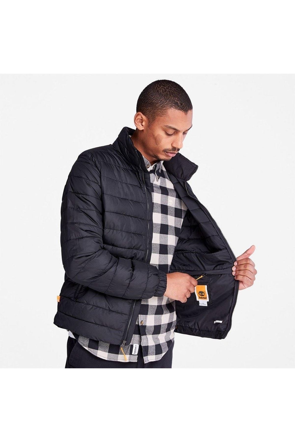 کاپشن ورزشی مشکی مردانه کت عایق ضد آب Axis Peak Timberland