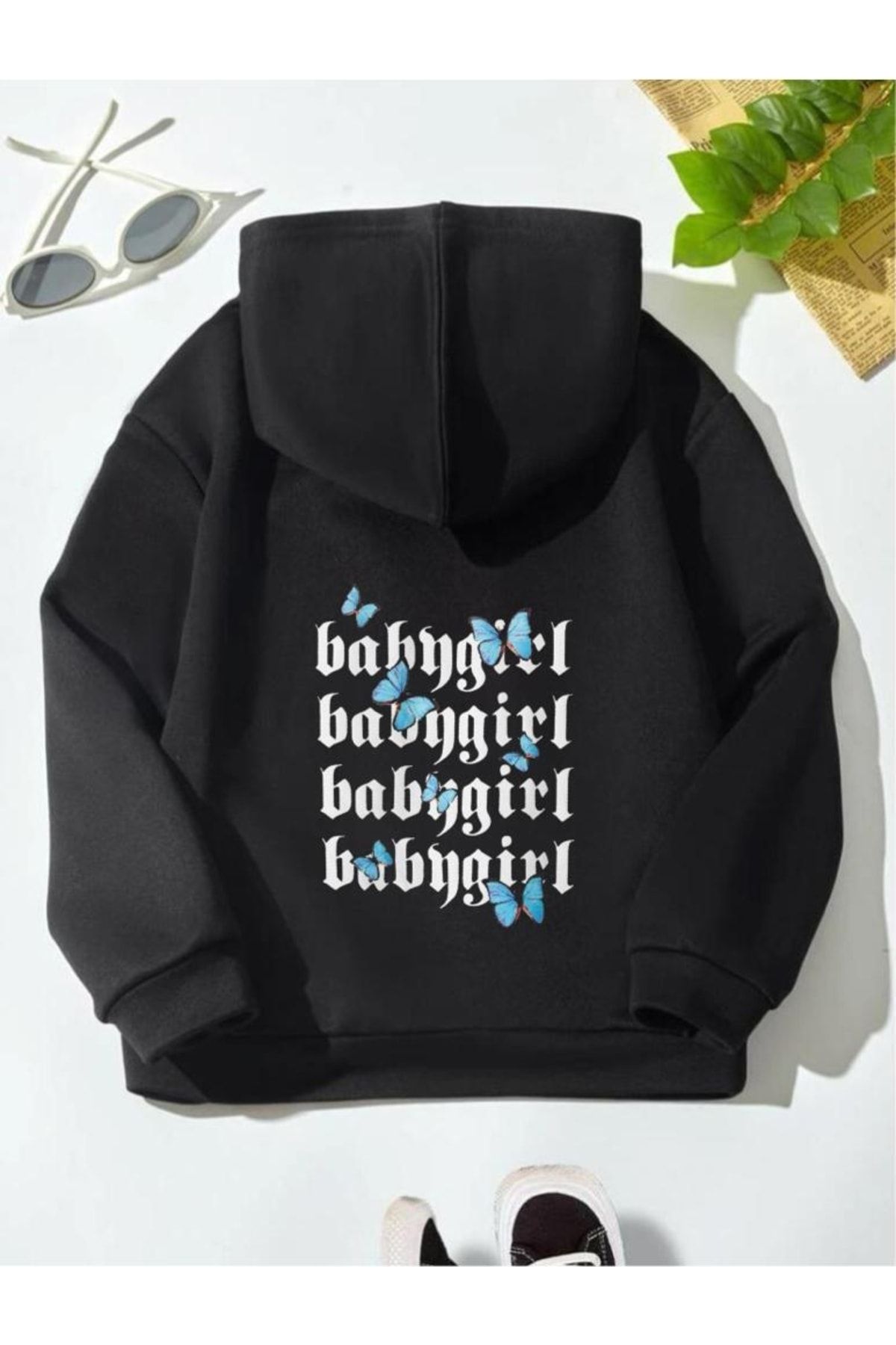 Baby girl black sales sweatshirt