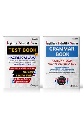 Ingilizce Yeterlilik Sınavı Iys Test Book Ve Grammar Book / Savaş Koç 9786056742316SET