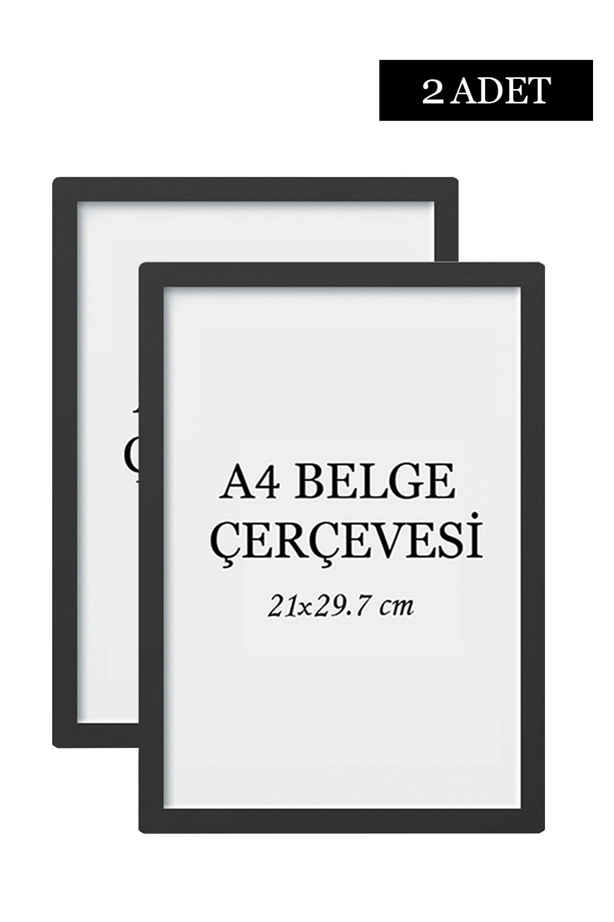 ÖZCANLAR ÇERÇEVE-Set of 2 A4 (21x29.7) Diploma Frame Document Frames Certificate Frame 2