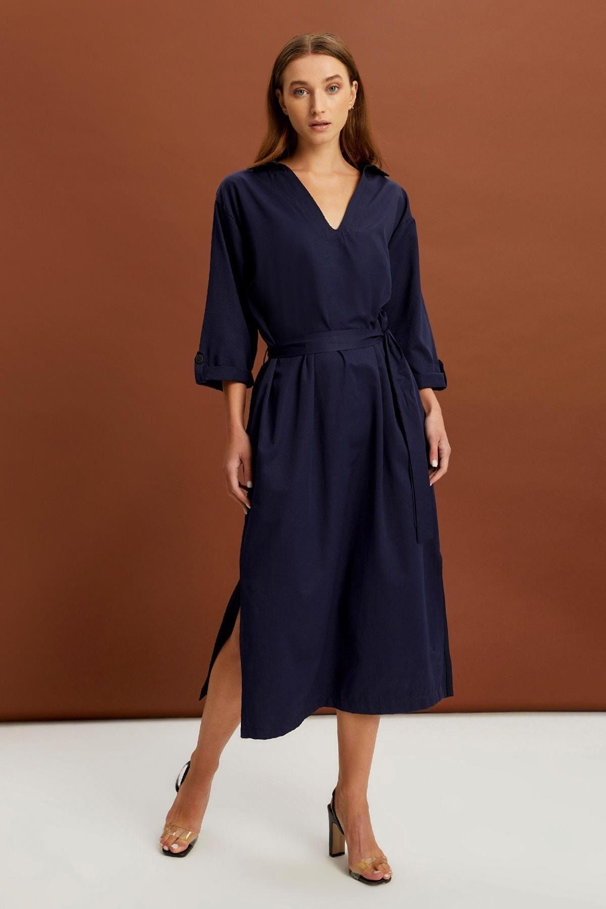 ALEXANDERGARDI Dress Dark blue Midi