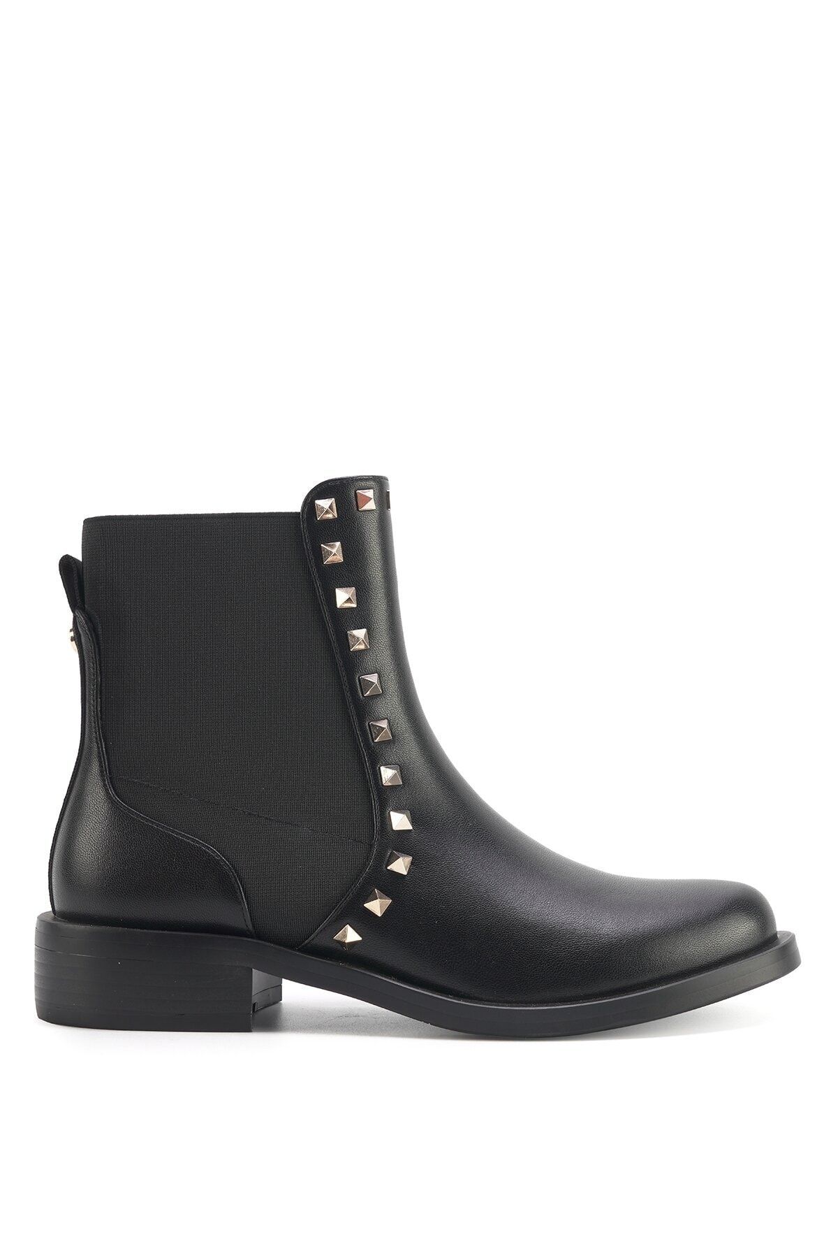 Studded flat boots discount