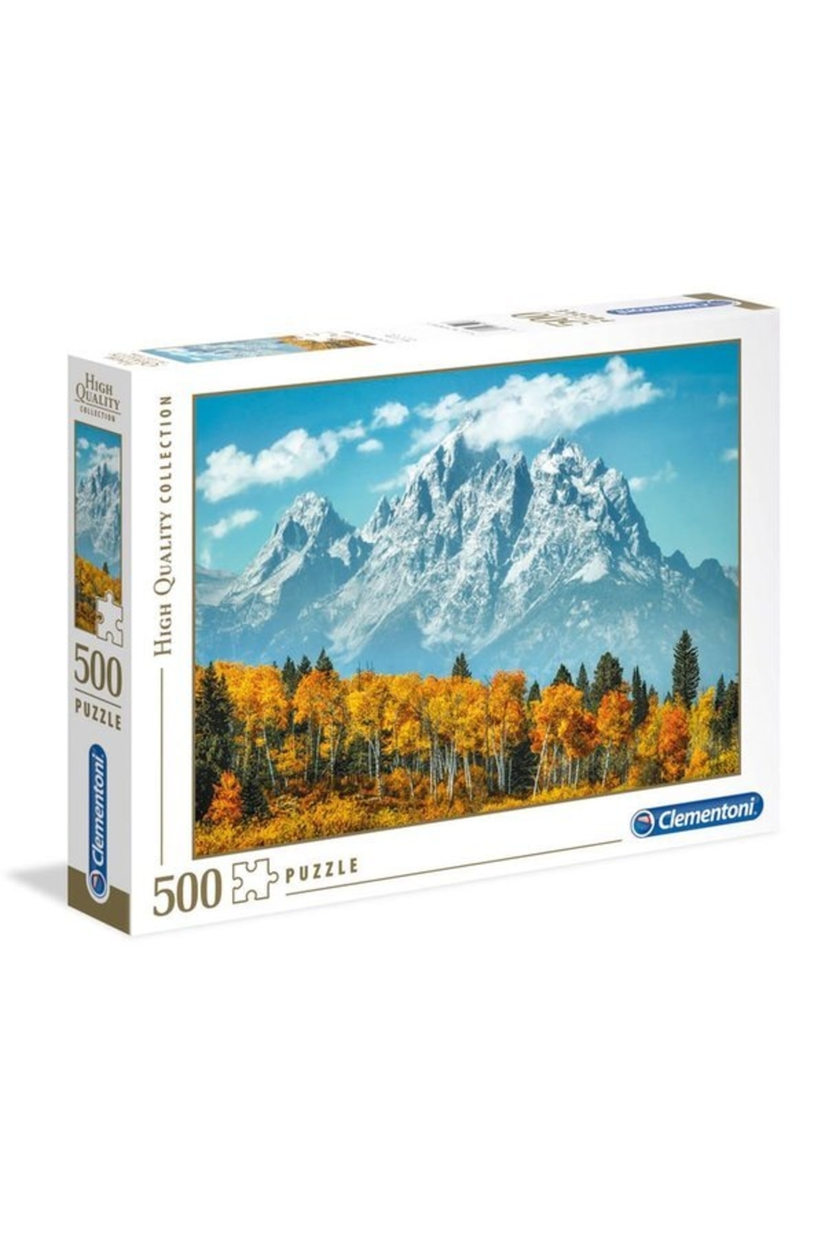 CLEMENTONI - 500 Parça High Quality Collection Yetişkin Puzzle - Grand Teton In Fall 35034