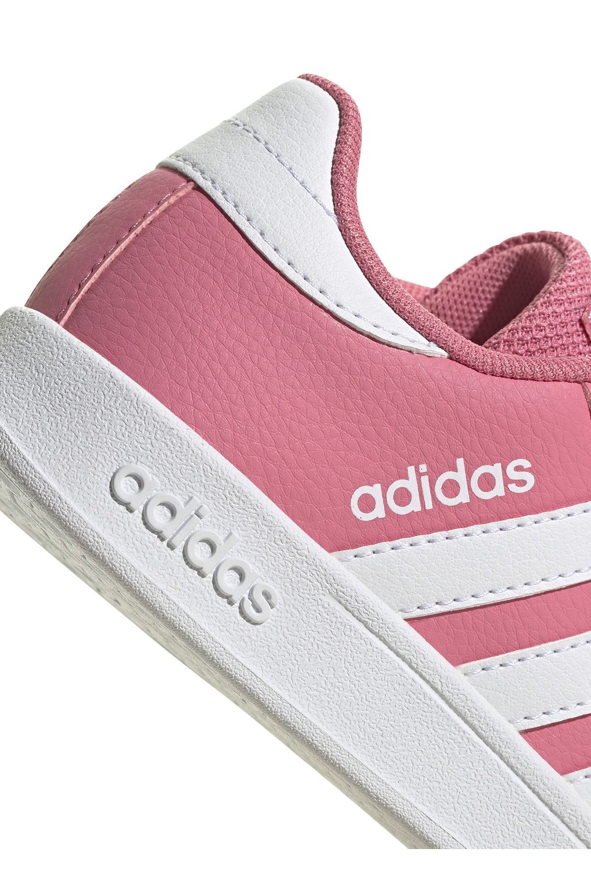 adidas صورتی - کفش پیاده روی دخترانه سفید Gw2893 Breaknet K