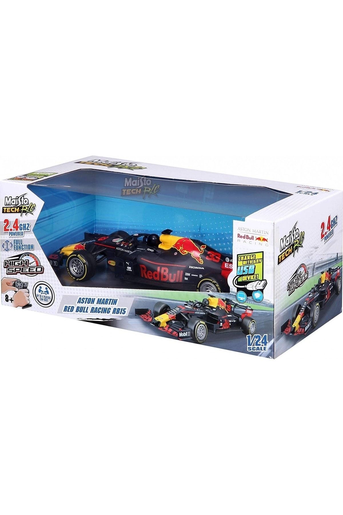 Maisto 1:24 Premium F1 Aston Martin Red Bull Rb15 R:c - Max Verstappen-may/82351 NY9880