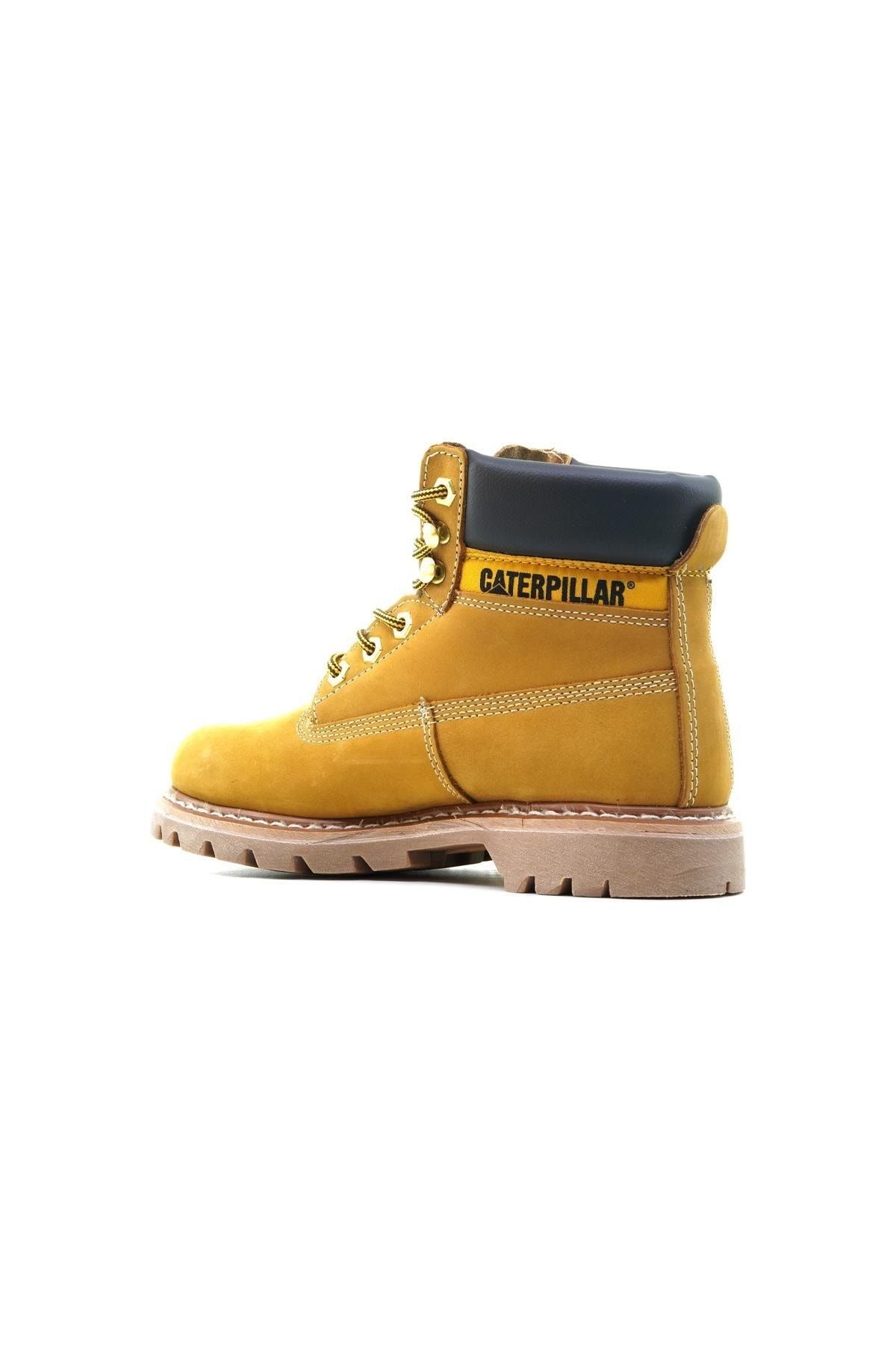 چکمه برفی آبی مردانه و زنانه چکمه‌های روزانه چرم طبیعی یونیسکس 36 48 22k کلرادو U Caterpillar