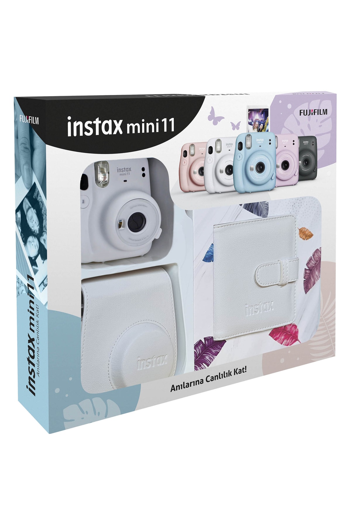 Fujifilm Instax Mini 11 Kare Albümlü Beyaz Kit
