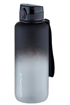 Uzspace 1500ml Mega Boy Soft Touch Çift Renk Motivasyon Tritan Su Matarası