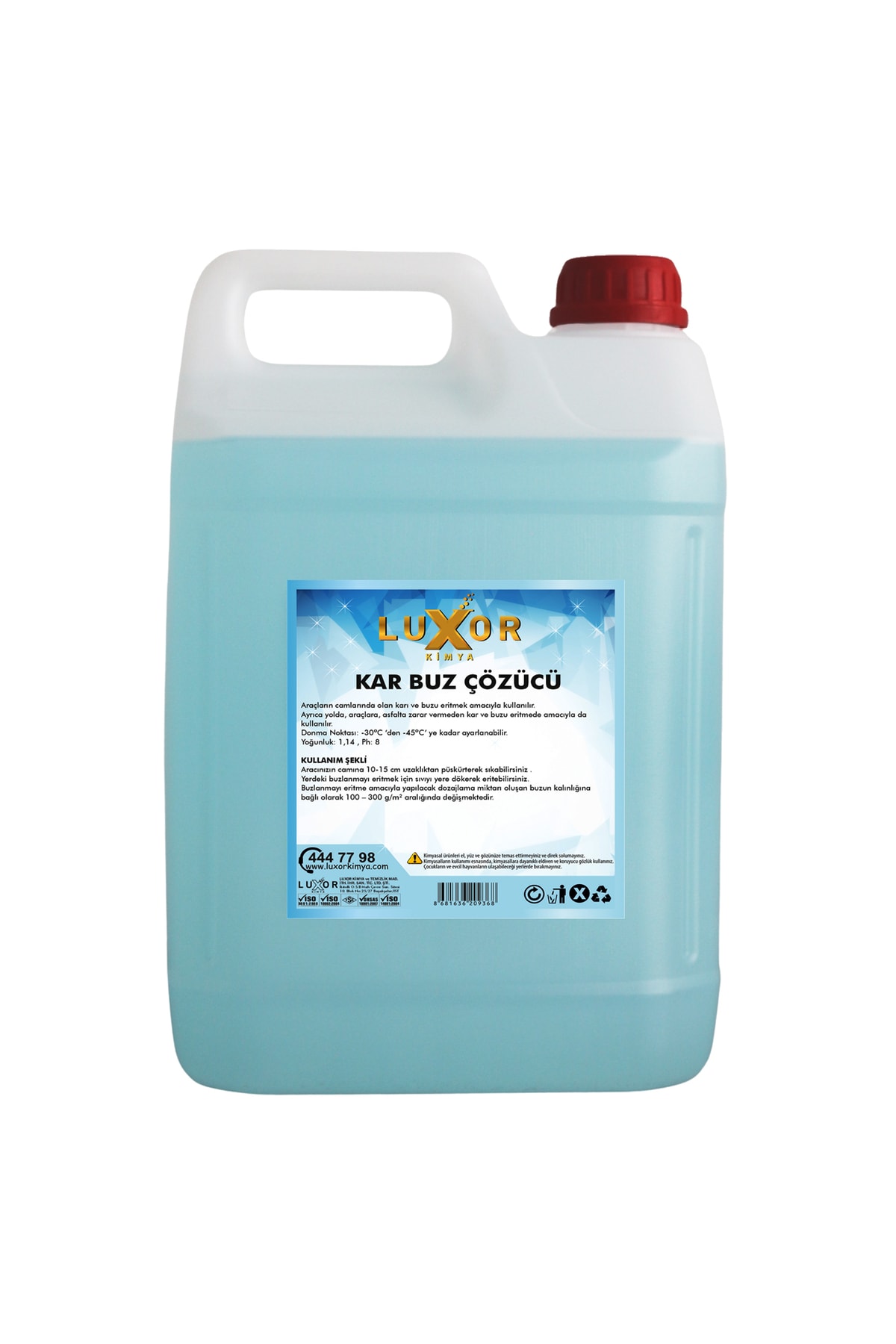 Luxor Kimya Kimya Kar Buz Çözücü 5 Litre