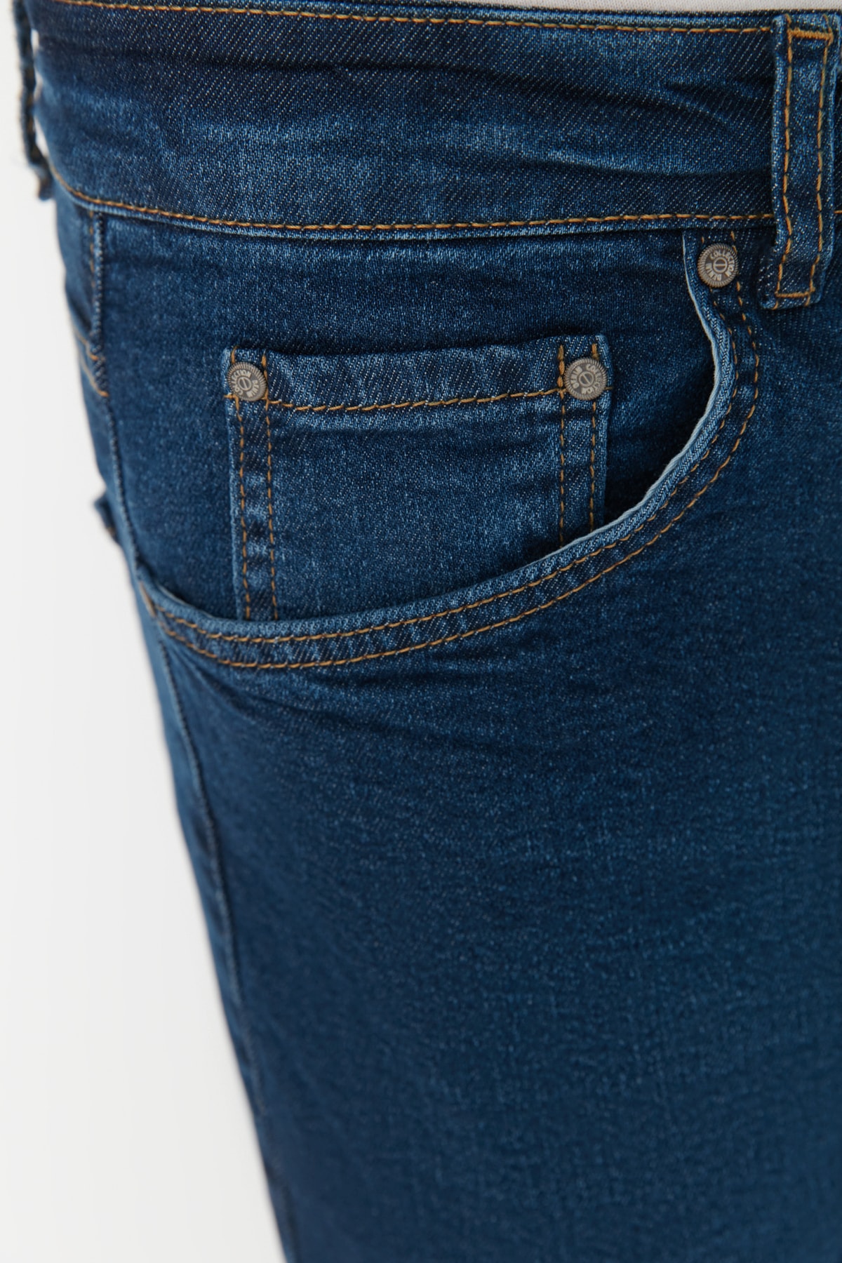  TRENDYOL MAN Lacivert Esnek Kuma? Slim Fit Dar Kesim Jeans Kot Pantolon