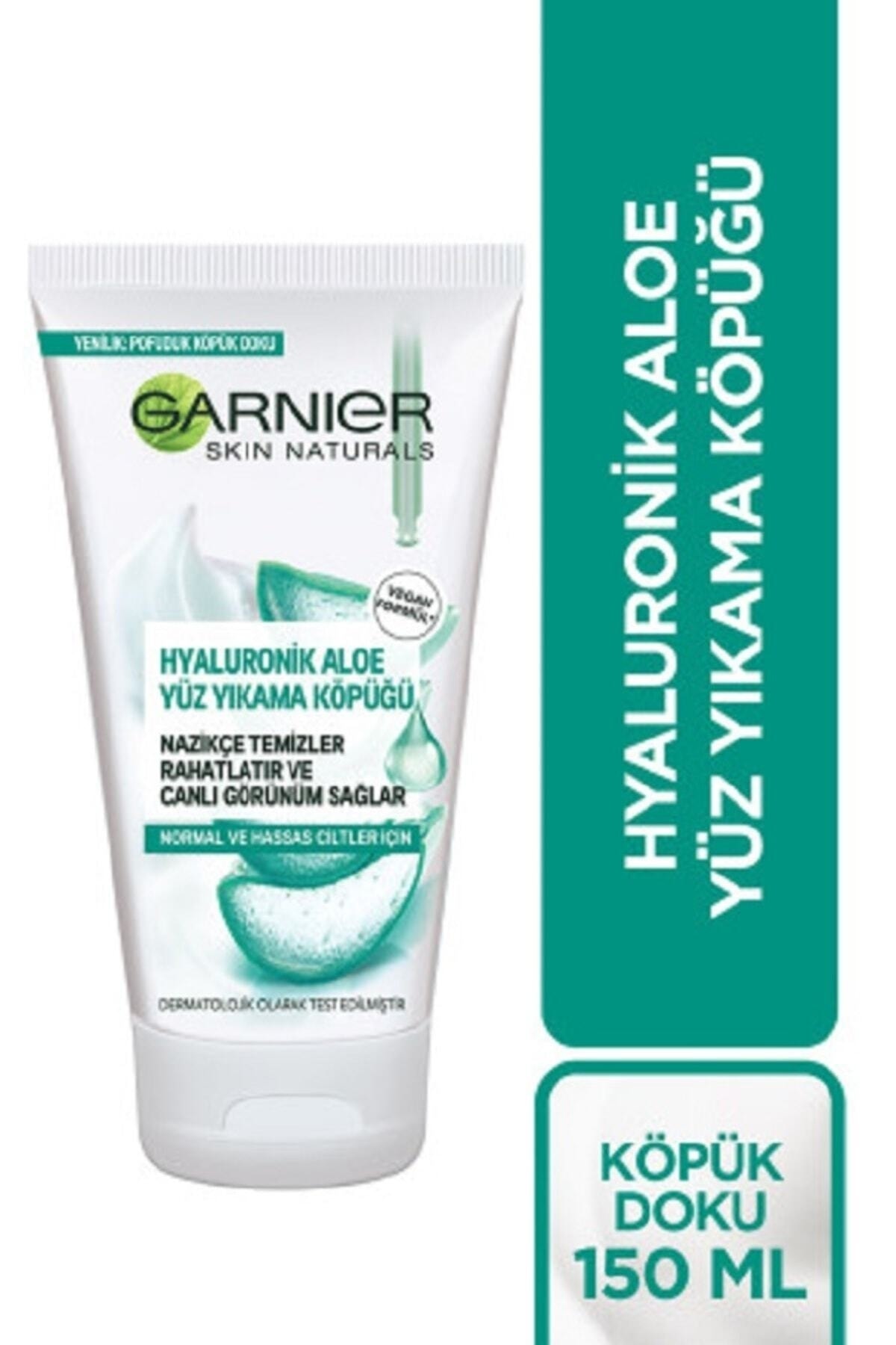 Garnier Süper Hyaluronik Aloe Vera Yüz Yıkama Köpüğü 150-ml..