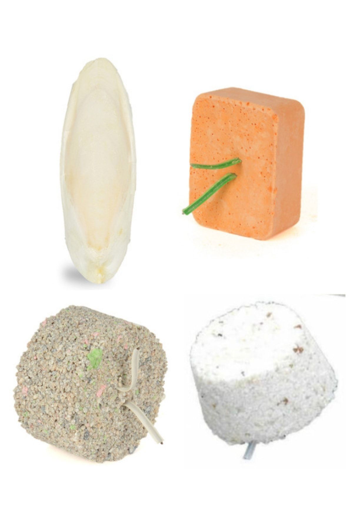 PureCanpati Quik Enerji-mineral-kalsiyum Blok-mürekkep Balığı (kalamar) Kemiği S Boy Ve Tutacak