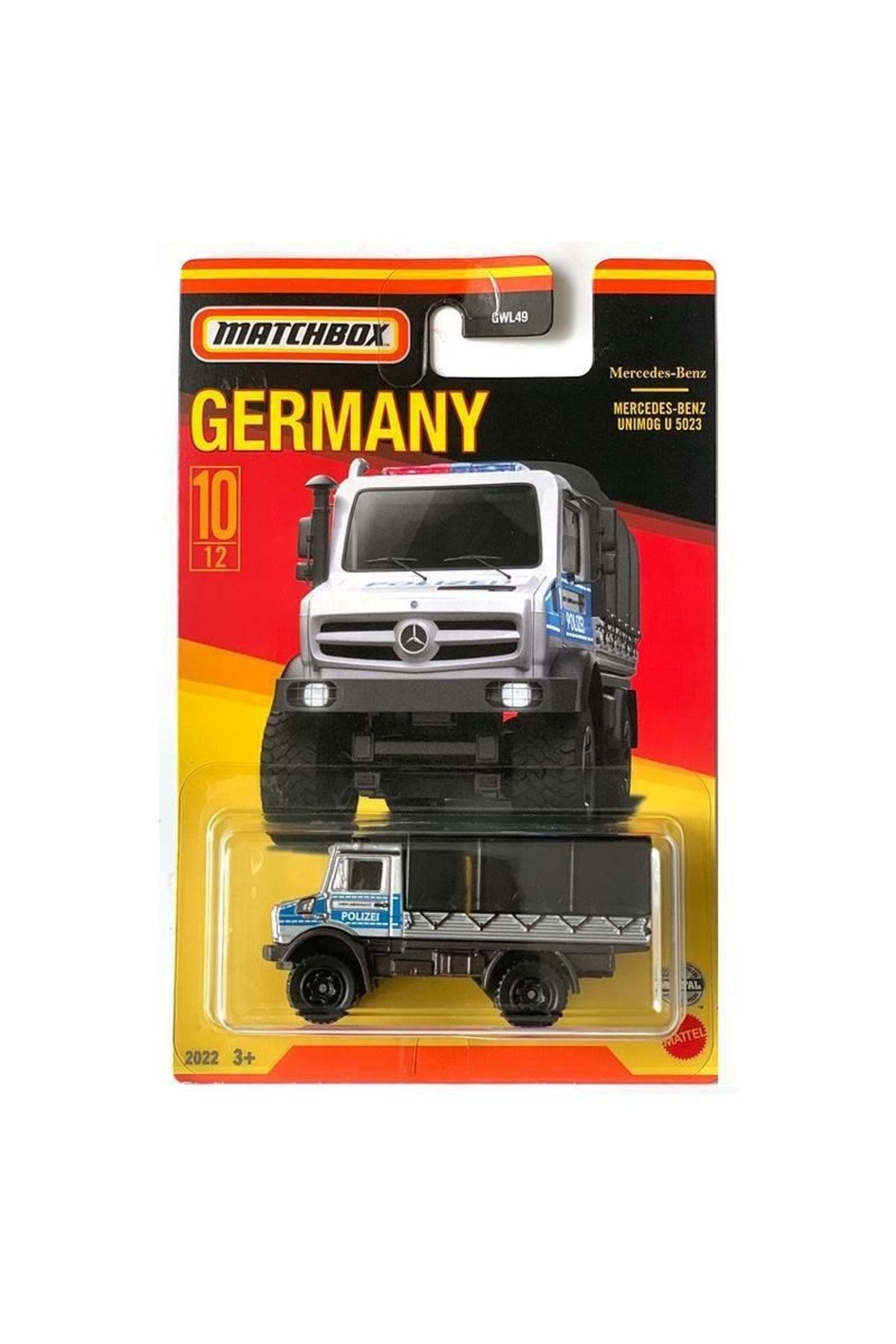 Matchbox Best Of Germany Mercedes Benz Unımog U 5023 Hfh53