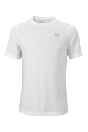 M Core Crew Beyaz Erkek Tenis T-shirt WRA746401