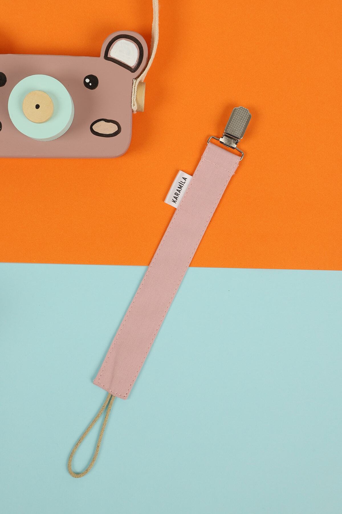 KARAMİLA 4’lü Set Emzik Askısı - Kız Bebek Emzik Zinciri - Emzik Tutacağı fotoğrafı 4 (önizleme)