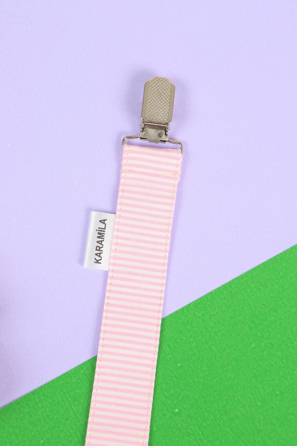 KARAMİLA 4’lü Set Emzik Askısı - Kız Bebek Emzik Zinciri - Emzik Tutacağı fotoğrafı 5 (önizleme)