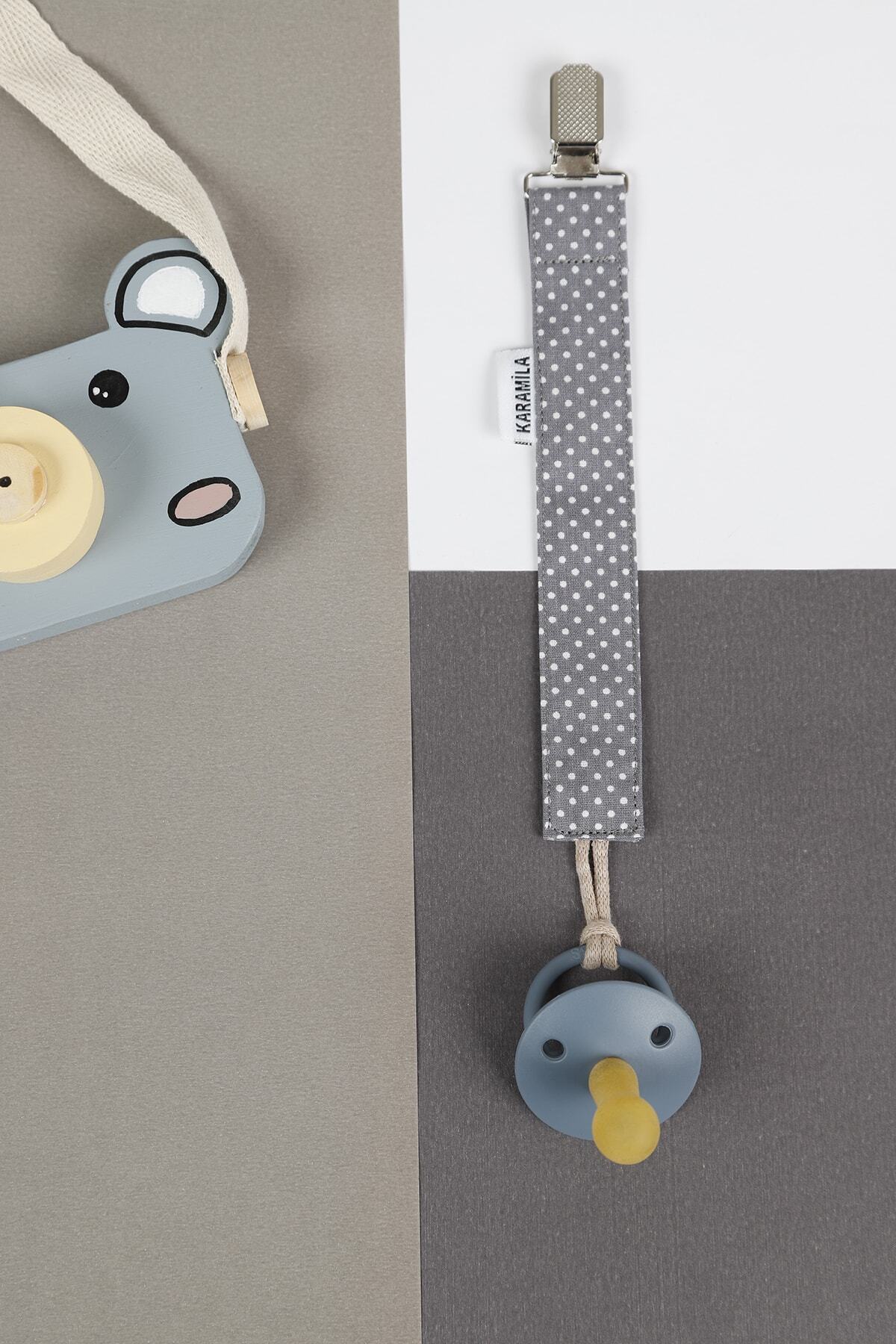 KARAMİLA 3 Adet Emzik Askısı Emzik Zinciri - Emzik Tutacağı fotoğrafı 5 (önizleme)