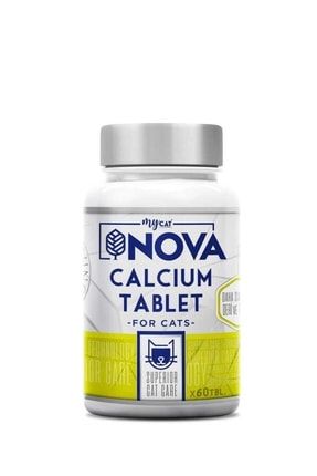 Nova Kediler Için Calsium Tablet ( 60 Tablet ) 9306