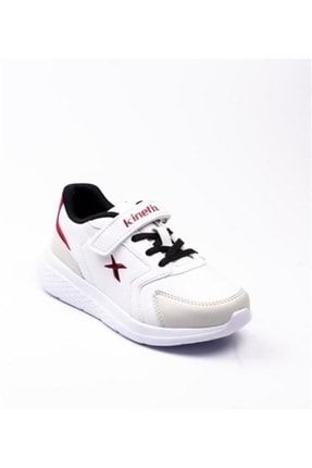 Marned J Çocuk Beyaz-kırmızı-siyah (31-35) Günlük Sneaker TXF84D697119383