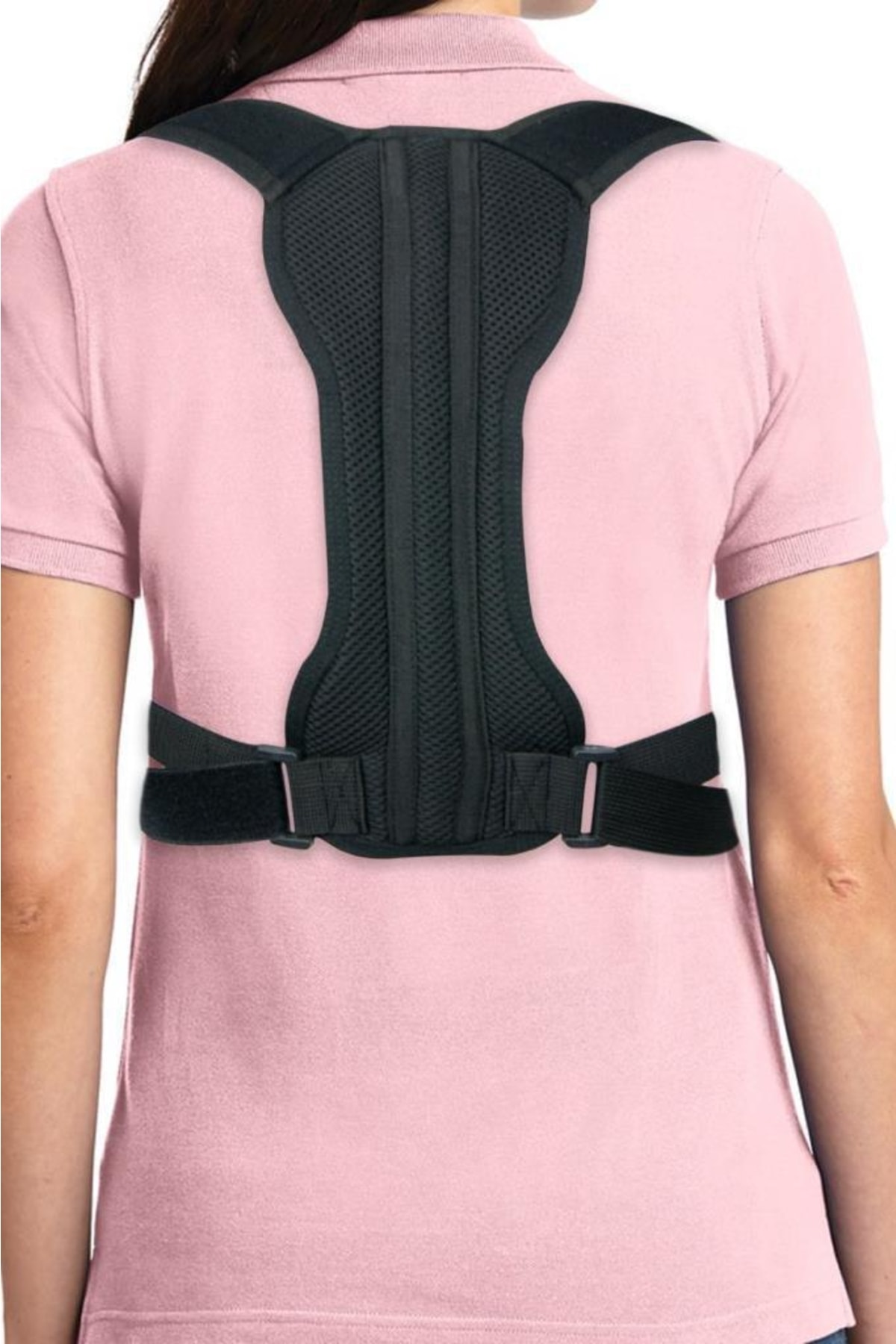 Ankaflex New Desing Dik Durmak Için Ortopedik Kamburluk Önleyici Dik Duruş Bel Sırt Omuz Korsesi