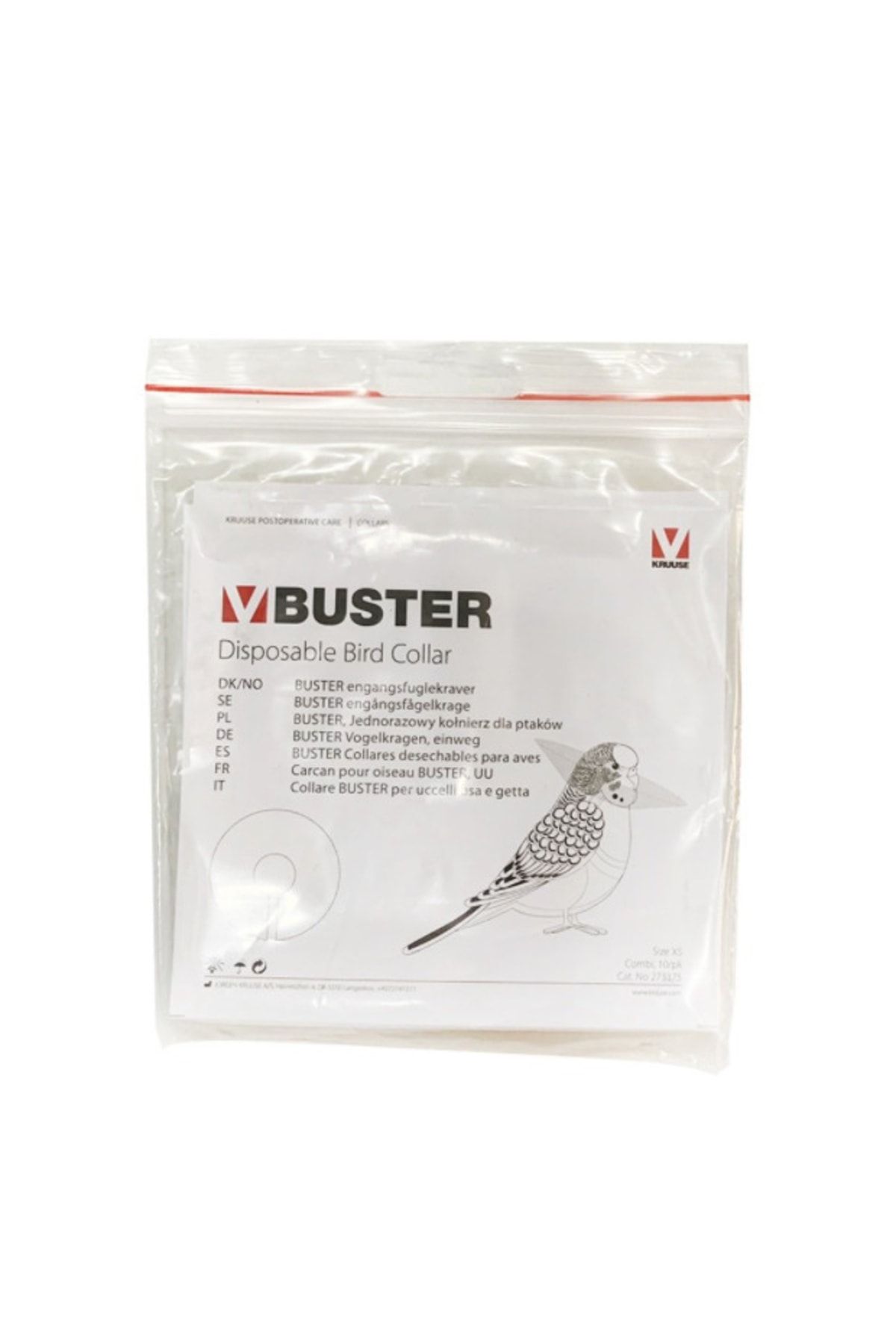 Kruuse Buster Kuş Yakalığı. 100 Mm. Small (1 Adet)