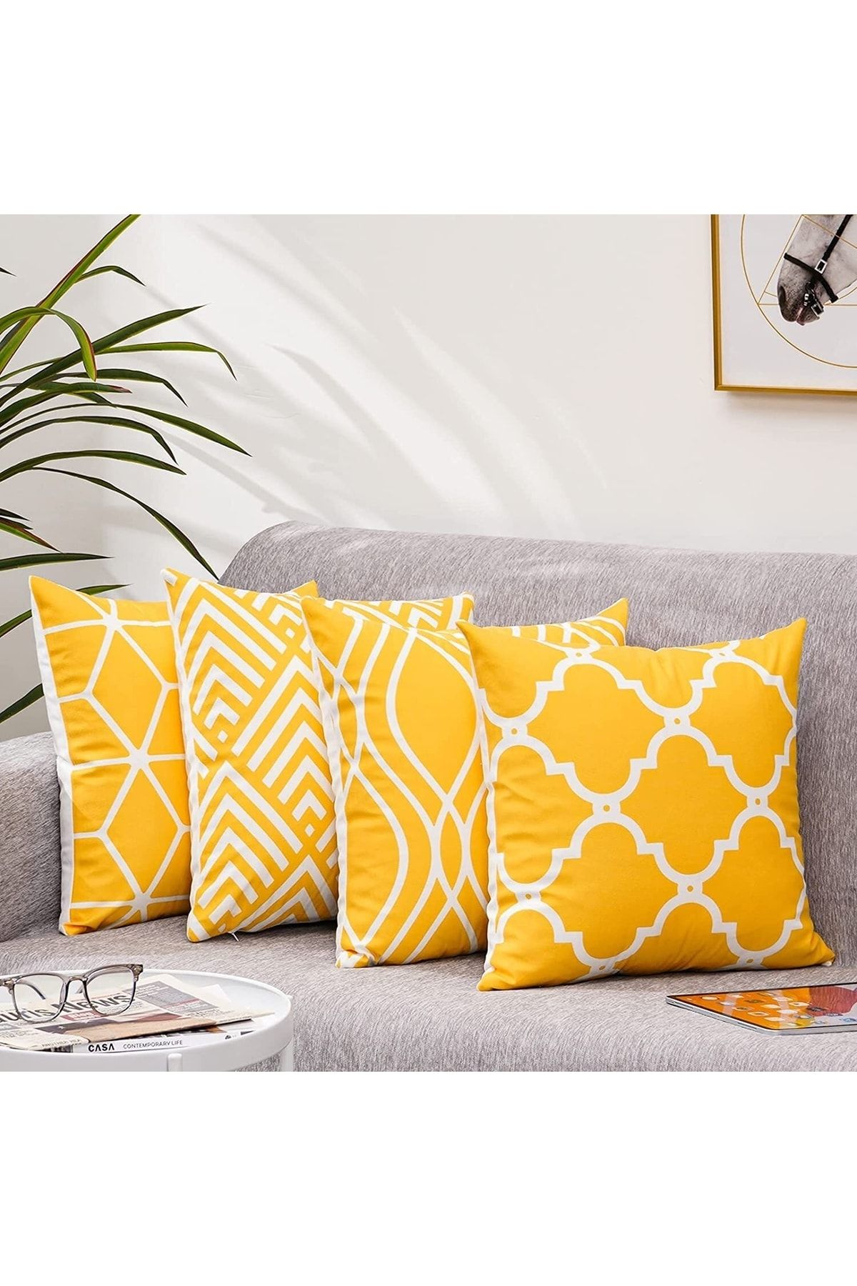 Decorative throw pillow top cases