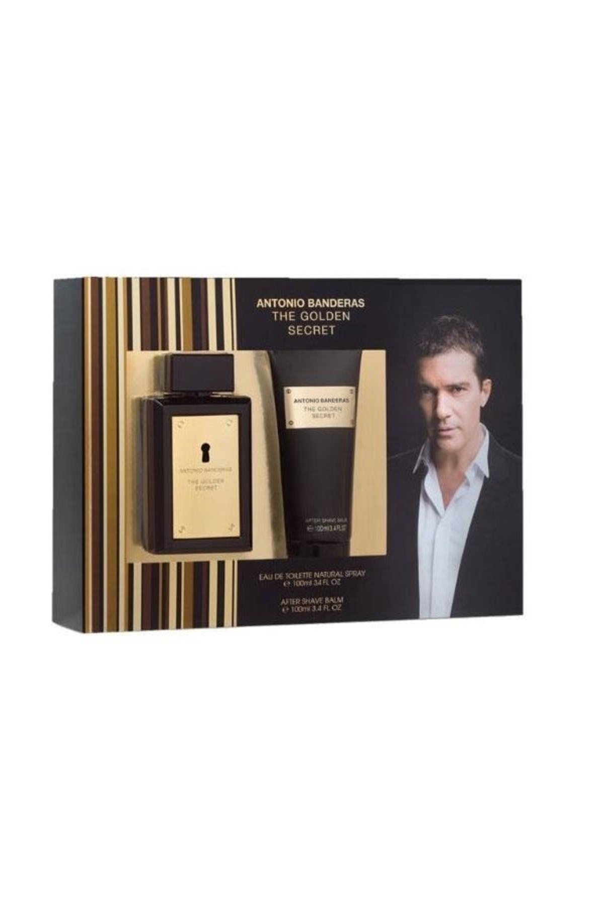 Antonio Banderas Golden Secret Edt 100 Ml + Tıraş Sonrası Balsam 100 Ml Erkek Parfüm Seti B12