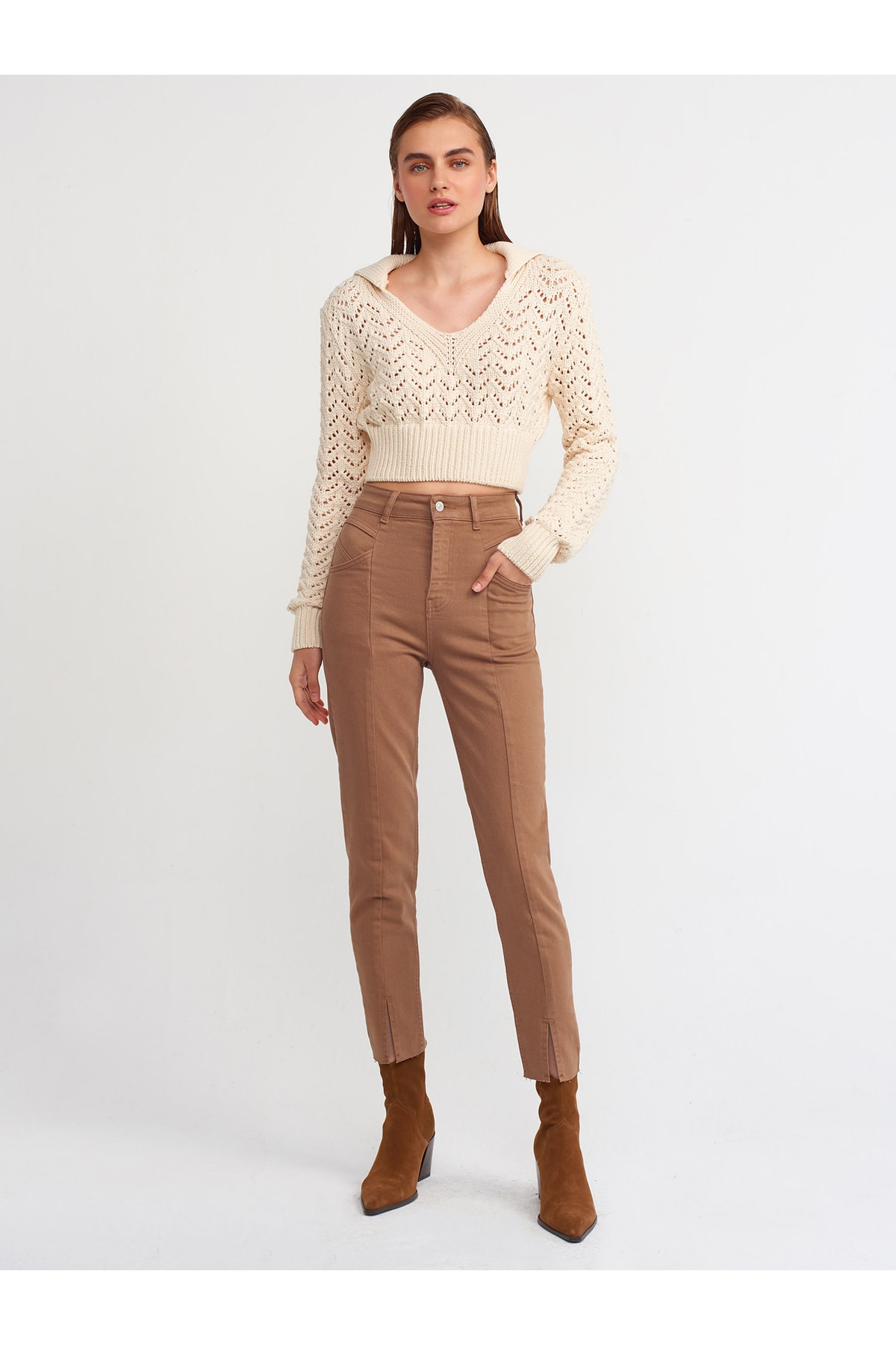 Dilvin 4495 n Y rtma l Par aboya Likral Pantolon camel Fiyat dilvin-4495-n-y-rtma-l-par-aboya-likral-pantolon-camel-fiyat
