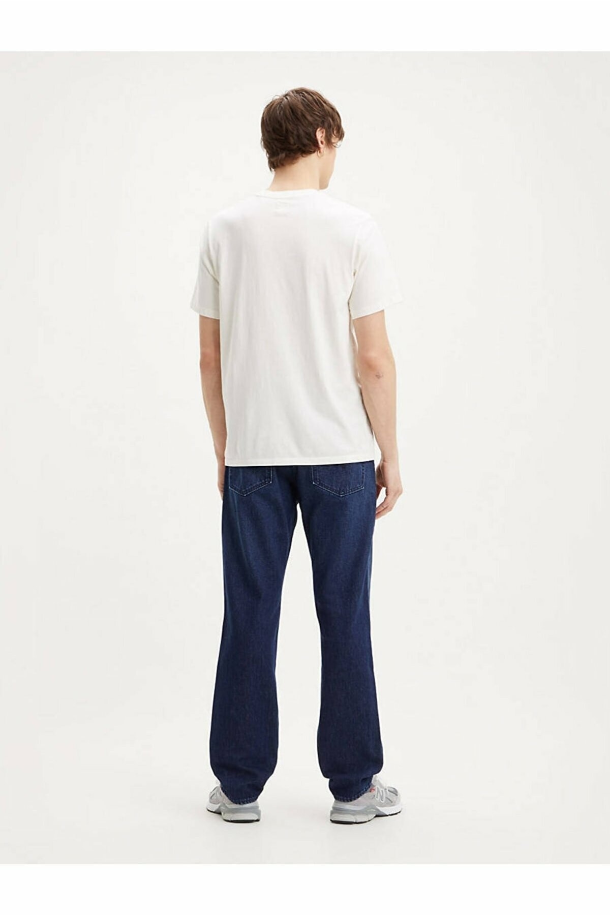 تی شرت لیوایز مردانه پنبه ای خاکستری  راسته Regular/رگولار     کژوال/روزمره | Levi's TYC00580873954 PA - تصویر 3