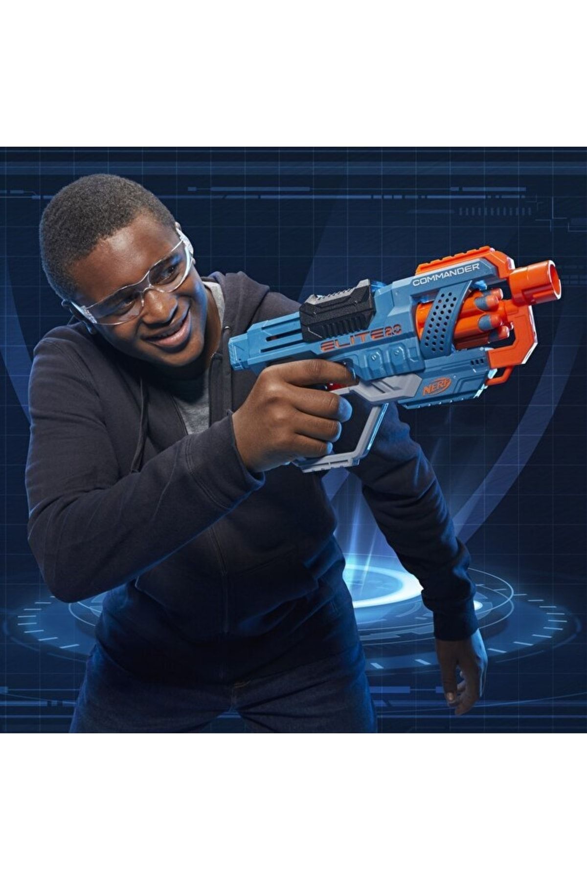 تفنگ نرف Elite 2.0 Commander RD-6 – دقت، برد بلند   Nerf