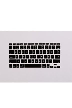 Laptop Macbook Air ile Uyumlu Klavye Koruyucu 11inc A1370 A1465 US İngilizce-Türkçe Baskılı MCS298