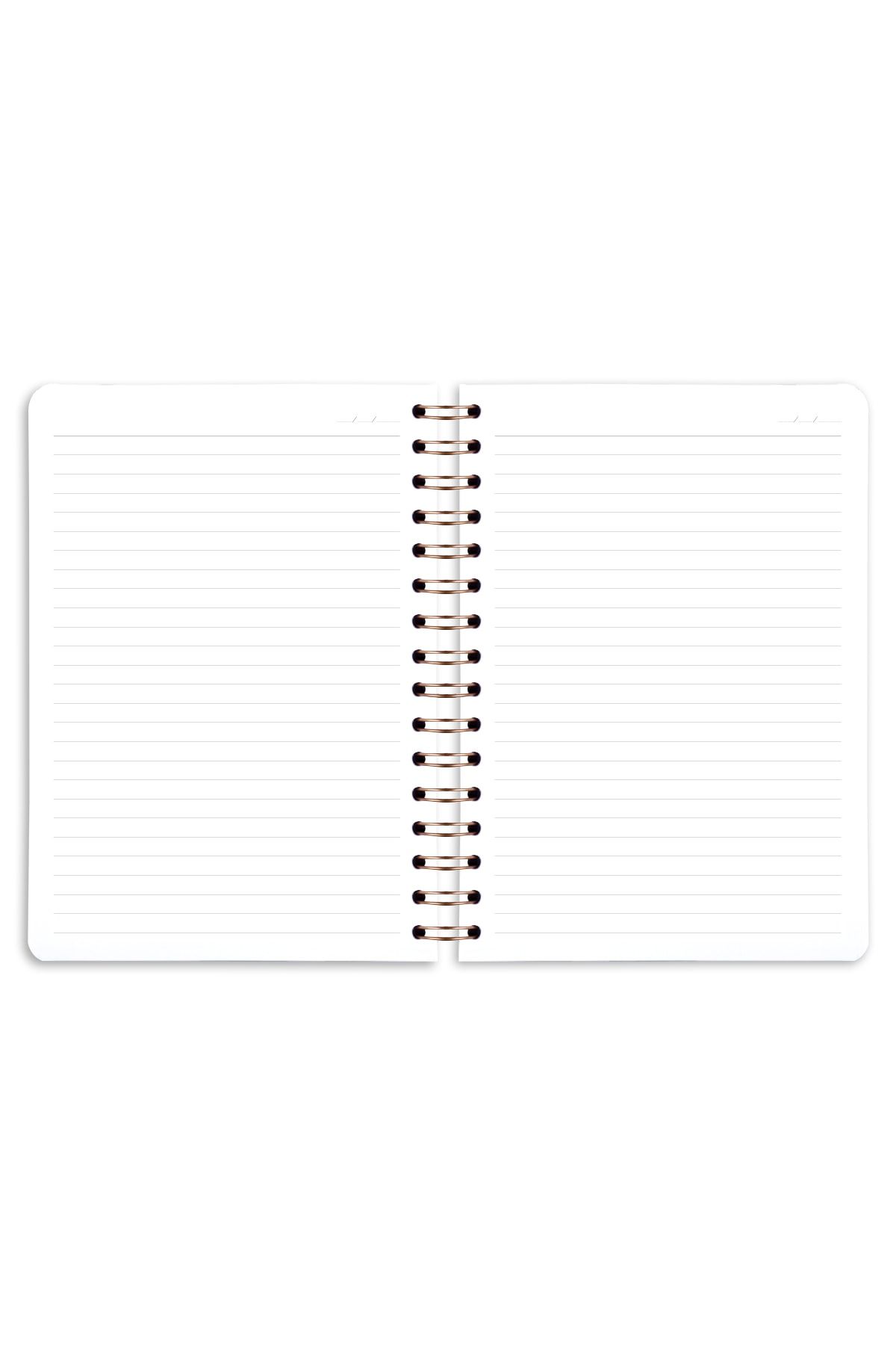 Matt Notebook-A5 15x21 Cm Spiral Lined Undated Notepad Daisy 7