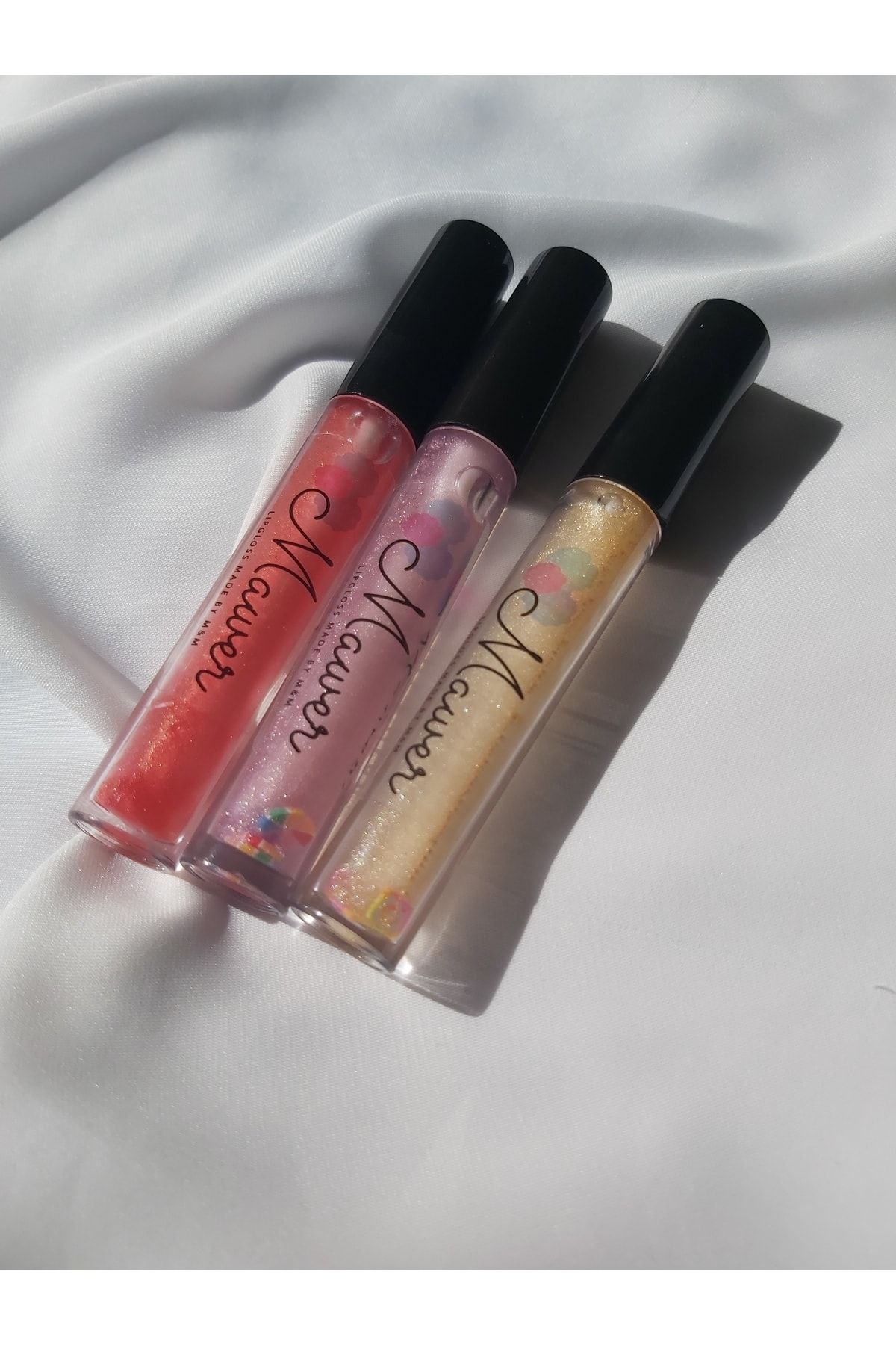 Lipgloss Dudak Parlatıcısı Çilekli Pembe Organik Vegan Doğal Pembe Sedefli E Vitaminli