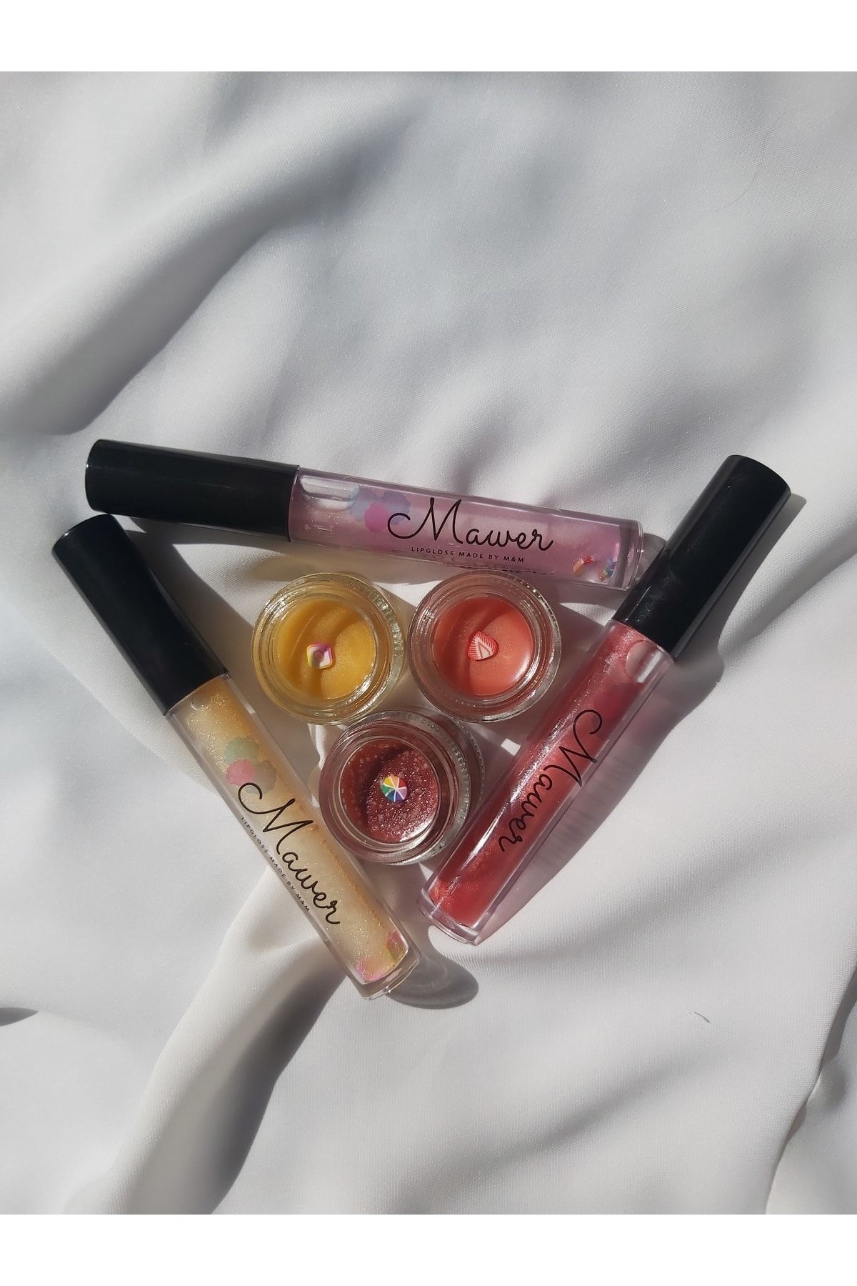 Lipgloss Dudak Parlatıcısı Çilekli Pembe Organik Vegan Doğal Pembe Sedefli E Vitaminli