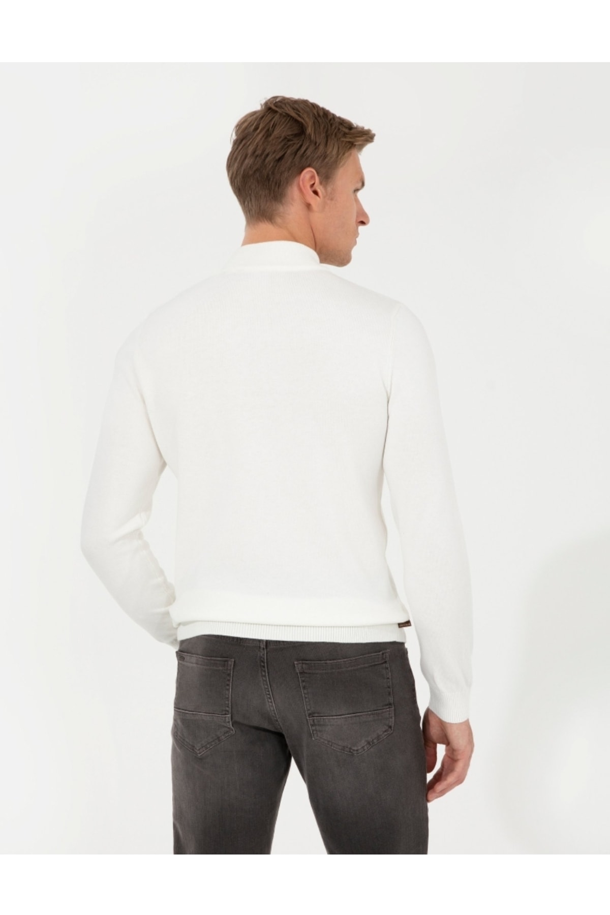 پلیور مردانه راسته آستین بلند | پیر کاردین Pierre Cardin G021SZ0TK.000.1465561 - تصویر 5