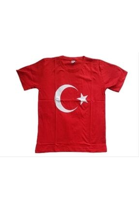 Türk Bayraklı Çocuk Tişörtü CT303050002