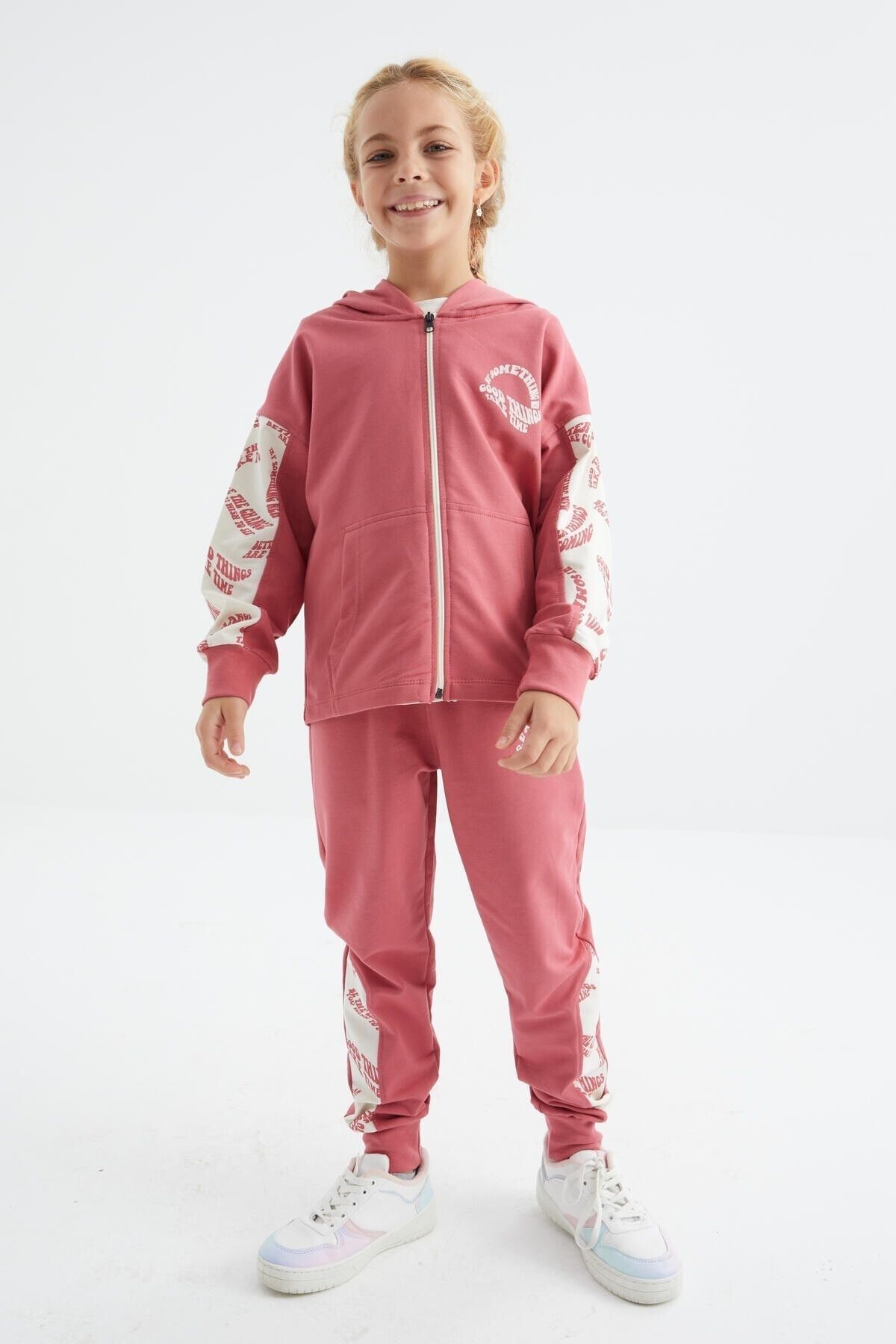 Tommy Life Wild Rose Print and Embroidery Detailed Zippered