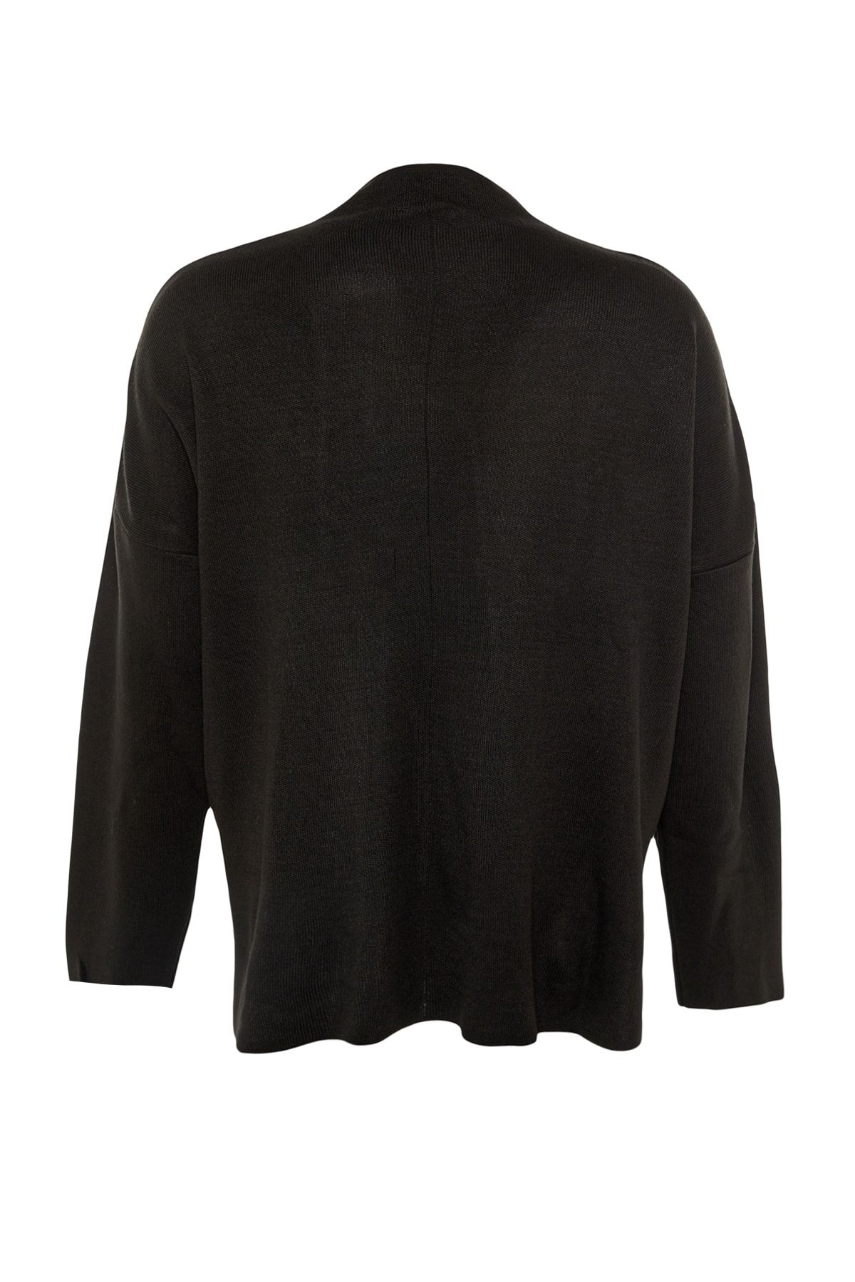 Trendyol Curve-Black Side Slit Knitwear Sweater TBBAW23AN00057 6