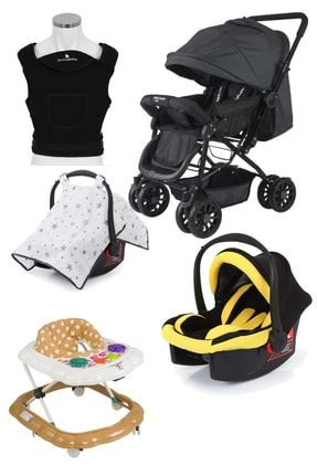 Jimmy Baby Travel Sistem Bebek Arabası Bebek Kanguru Bebek Puset Ana Kucağı Örtüsü Bebek Yürüteç TYC00498981093