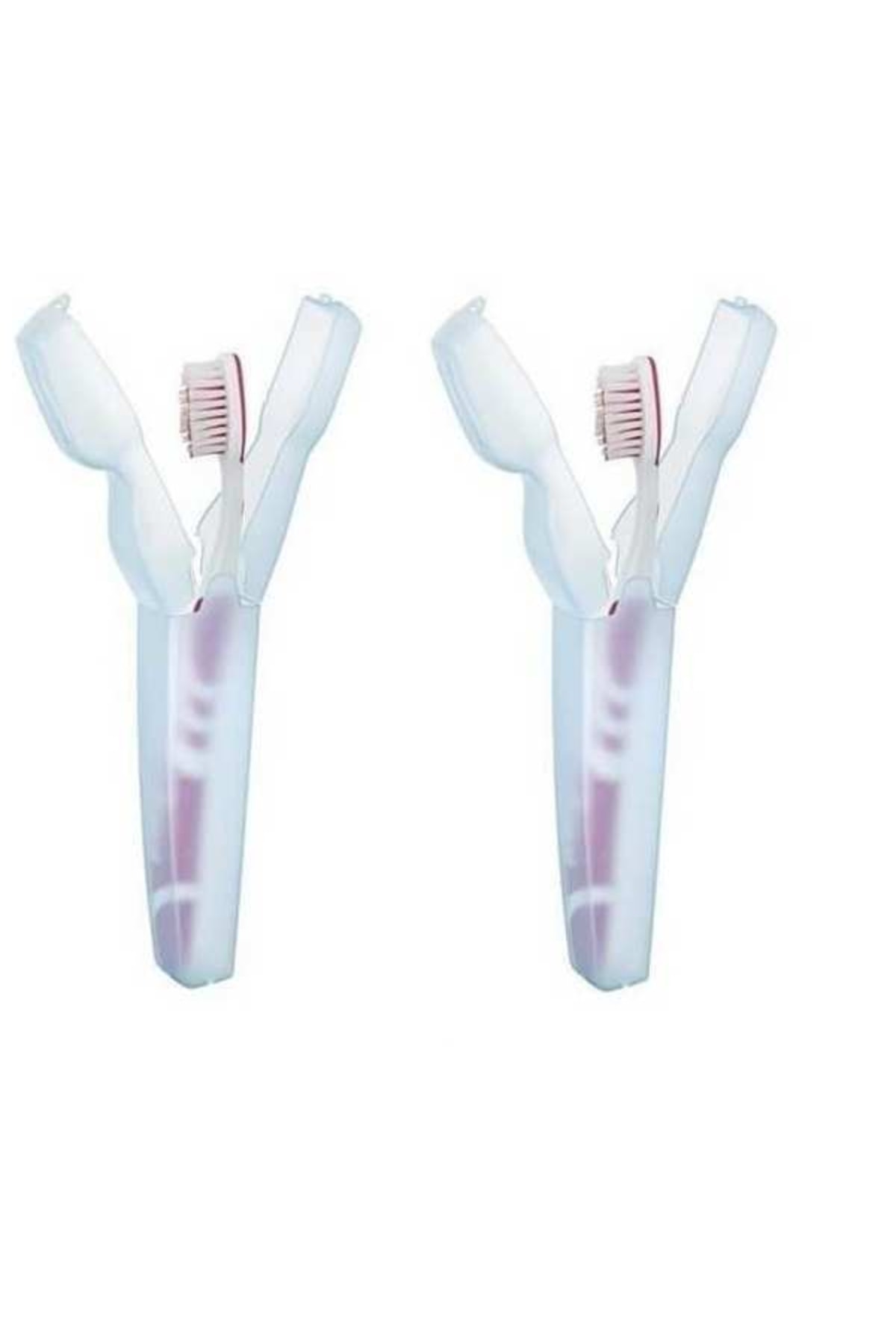2-Piece Toothbrush Box with Lid-
