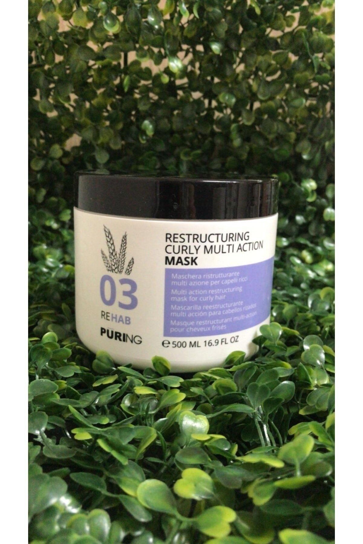 PURING Kıvırcık Ve Kabaran Saçlar Için 500 ml Maske
