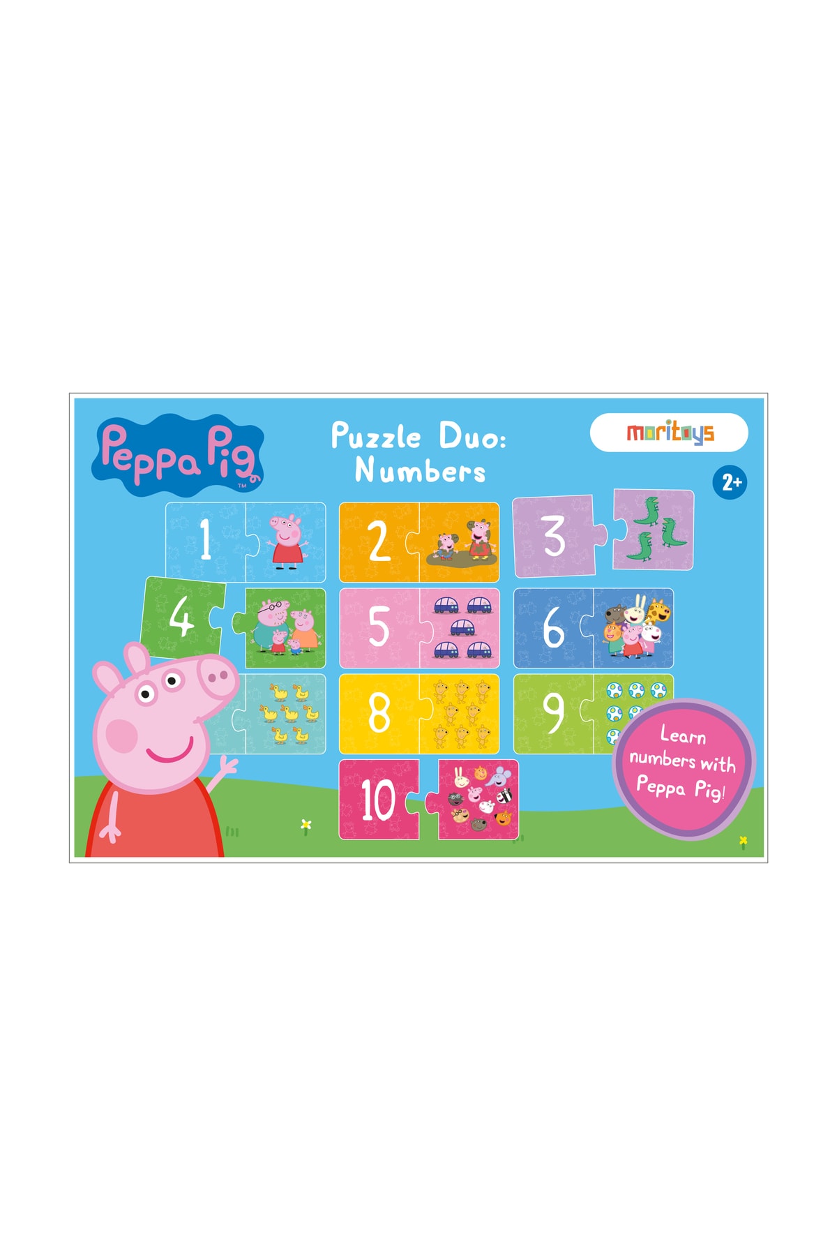 Numbers (Peppa Pig) - Libro Cartonato Per Bambini In Ottime Condizioni - Foto 2