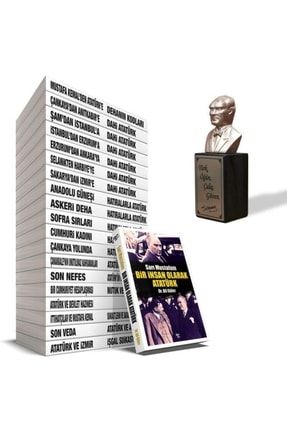 Mustafa Kemal'Den Atatürk'E Seti - 20 Kitap Ve Atatürk Büstü Bronz 0667228200928