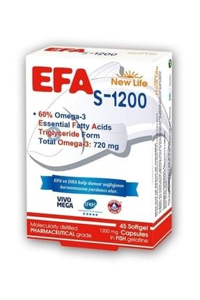 Efa S-1200 mg 45 Kapsül P20603S7328